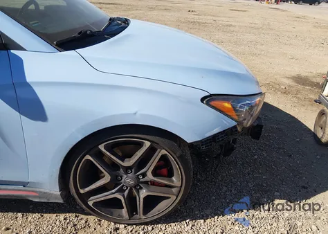 2019 Hyundai Veloster N из США, поврежденный, VIN KMHT36AH3KU001906